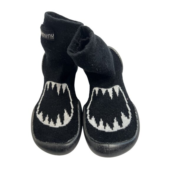Nununu Collegien Roar Slippers in Black - Picture 3 of 9
